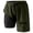 Z109-Dark Green, variant on Plus Size Shorts Men Retro Athletic Funny/novelty Print Quick Dry 4th Of July Swim Trunks with Compression Liner Stretch Fabric Summer Swimwear