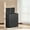 Black, variant on LEDREM Dual Compartment Trash Can 2 x 30L , with 15 Liners , Metal Pedals , Inner Buckets , Soft-Close Lid , for Kitchen Recycling , Black