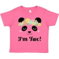 thumbnail image 3 of Inktastic 2nd Birthday Panda Face 2 Year Old Girl Girls Toddler T-Shirt, 3 of 5