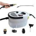 thumbnail image 1 of Limpiador a vapor de 2500 W, limpiador a vapor portátil de alta temperatura para limpieza del hogar, cocina, baño y coche. Enchufe europeo., 1 of 5