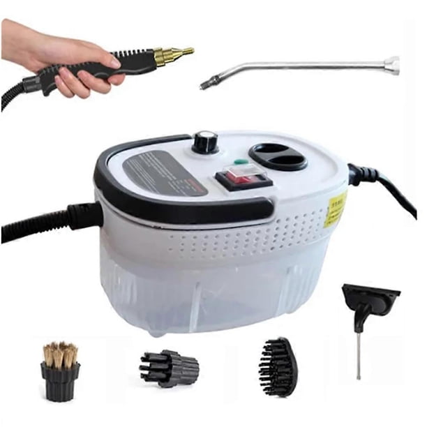 Steam Cleaner 2500W Steam Cleaner Handheld High Temperature Steam Cleaner for Home Kitchen Bathroom Car Cleaning EU PLug