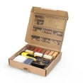 thumbnail image 1 of Kit de Réparation de Stratifié Ménager Kit de Réparation de Sol Kit d'Outils de Réparation de Planche de Bois Multifonctionnel Kit d'Outils de Réparation de Rayures de Sol en Bois avec 11 Blocs de Cire, 1 of 7