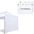 thumbnail image 1 of Lonas Laterales para Carpa Joramoy para Carpa Plegable 3x3 m (Paquete de 3), 1 of 7