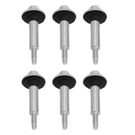 

YOUTHINK 10Pcs Cylinder Head Bolts Set Studs Replacement For 188F 190F Gasoline Generator Parts M6x61 Cylinder Head Screw Cylinder Head Studs Set