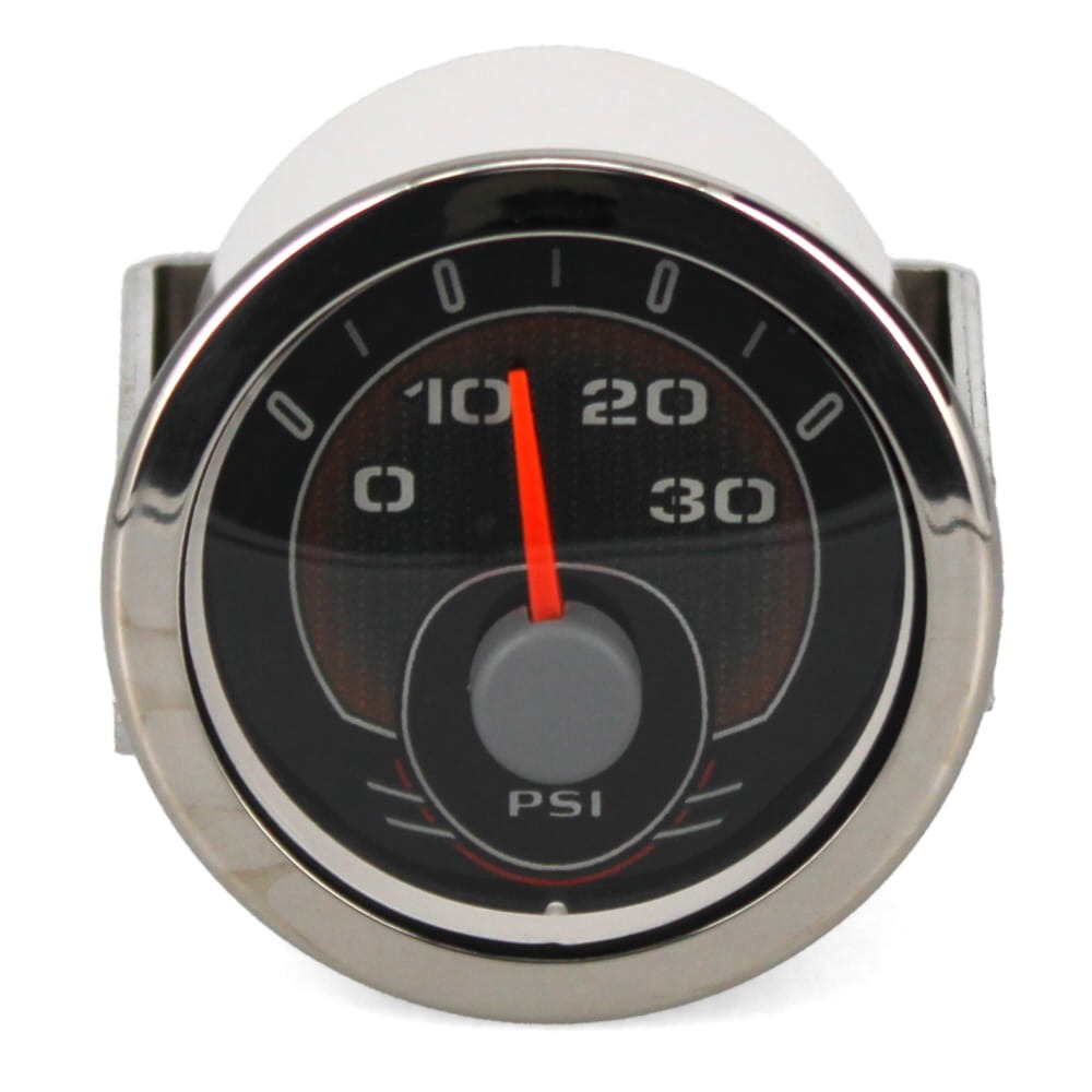 Beede Boat Water Pressure Gauge 960884 Ranger 2 1/8 Inch Black