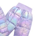 thumbnail image 5 of 12-18 Months Toddler Baby Girl Outfits Long Sleeve Print Sweatshirt and Pants Two Piece Set Fall Winter School Gift Set for Girls,Light Purple Outfit, 5 of 7