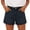 Black, variant on Denim Shorts Fitted Women High Waisted Stylish Loose Casual Summer Comfort Jean Shorts by Yigetop Black L