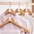 thumbnail image 2 of Mistaha Hanger connection hook clothes support link buckle thickened plastic clothes support can be superimposed, 2 of 6