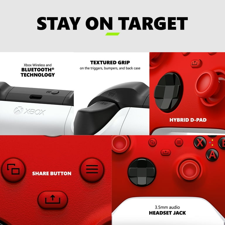Amazon.com: Microsoft Xbox Wireless Controller - Sport Red