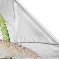 thumbnail image 3 of Ambesonne Sloth Kitchen Curtains, Young Animal on Palm Tree, 55"x39", Pale Brown Green, 3 of 3