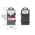 thumbnail image 5 of Hyper Tough 6 Piece Precision Philips and Slotted Screwdriver Set 8TS0081R, Steel, 5 of 8