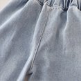 thumbnail image 6 of Toddler Girls Clothes Outfits 6 9 12 18 Months 2T 3T 4T 5T Toddler Girls Fall Winter Clothes Girls Lace Bow Pullover Denim Pants 2PCs Set Dailywear Black Size 3-4 Years, 6 of 9