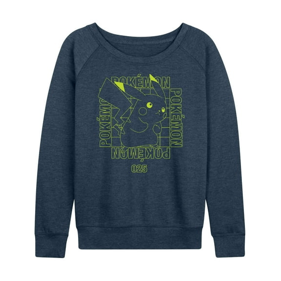 Pokémon - Battle Mode - Women's Lightweight French Terry Long Sleeve Shirt