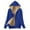 Blue, variant on Lilgiuy Women's Long Hoodies Coats Tunic Winter Warm Fleece Sherpa Lined Zip Up Hooded Sweatshirt Jacket Coat