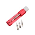 thumbnail image 2 of de herramientas de extracción de eslabones de reloj, herramienta de dimensionamiento de correa de reloj, 3 pasadores de repuesto Rojo Yuyangstore Eliminador de enlaces de reloj, 2 of 8