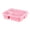 Pink, variant on Yatlte Reusable Lunch Box Meal Prep Containers - 3 Compartment Snack Box Container with Airtight Lid - Dishwasher, Freezer, Microwave Safe Food Snack Storage