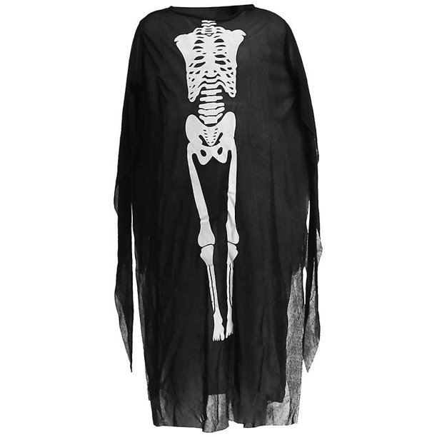 1 traje de cosplay de esqueleto para decoración de Halloween.