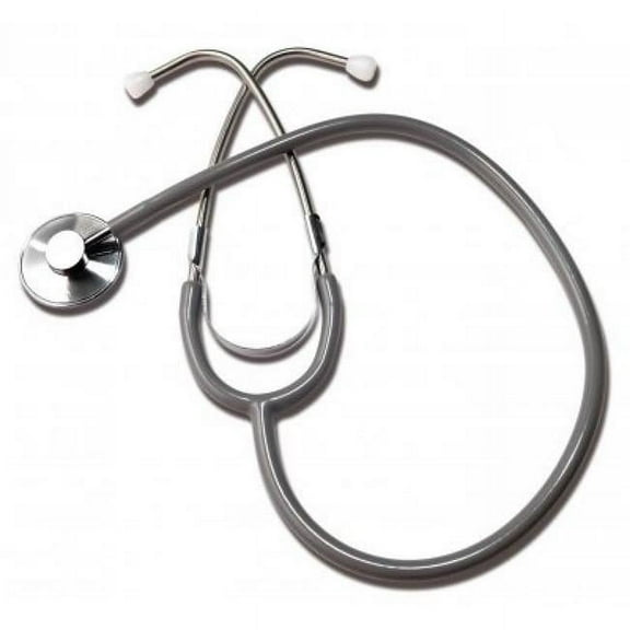 GF Health Products 300DLX-GY 22 in. Single Head Stethoscope, Grey