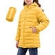 thumbnail image 1 of Cowsor Kids Winter Coats with Hooded Light Puffer Coat Warm Padded Jacket for Boys Girls Toddler, 1 of 7