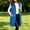 Blue, variant on Loose Fitting Fall Coats for Women Plus Size Hooded Long Length Vests Spring Full Zip Jacket With Pockets,S