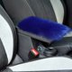 thumbnail image 4 of Funda de lana peluda para el reposabrazos del coche, almohadilla para la consola central, protectora universal para la mayoría de vehículos, 4 of 7