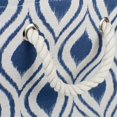 thumbnail image 3 of Contenedor de Almacenamiento Grande DII Poliéster Ikat Azul Francés, 3 of 9