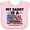 AD-Pink, variant on Inktastic My Daddy is a Veteran Boys or Girls Baby Bib
