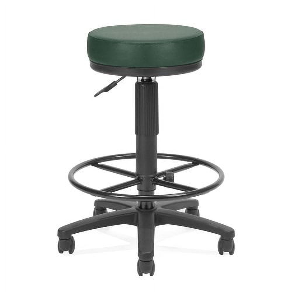 OFM Faux Leather Adjustable Drafting Utilistool in Navy
