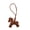 Light Brown, variant on Car Ornament Faux Leather Horse Charm Small Dainty Keychain Car Interiors Purse Backpack Accessories