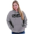 thumbnail image 3 of Believe Holy Spirit Religious Women Plus Size Graphic Pullover Hoodie Brisco Brands 4X, 3 of 3