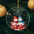 thumbnail image 3 of Personalized Our 2ND Christmas Together Ornaments, Mr & Mrs Snowman Together Christmas Ornament 2025, Custom Date & Name Couple Snowman Together Ornaments Gift, Our Second Xmas Together Ornament Gift, 3 of 5