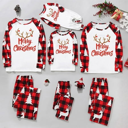 

Matching Christmas Pajamas for Couples Bluey Pajamas Girls Christmas Family Matching Pajamas Set Santa s Deer Sleepwear