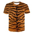 thumbnail image 1 of Camiseta de tigre para niños, camisetas geniales de animales para niños y niñas, camisetas de dibujos animados para niños y bebés, ropa 8T Gao Jinjia LED, 1 of 2