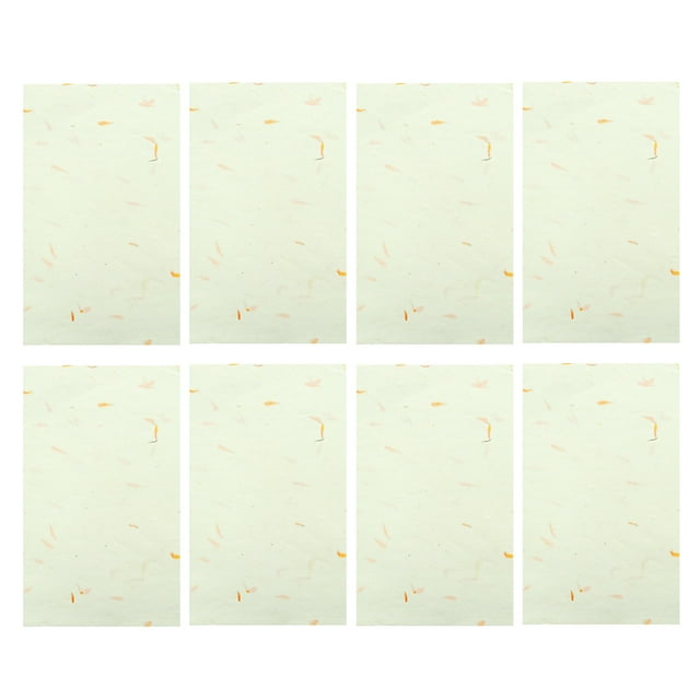 WEUVEB Papel Para Caligrafía Escritura China Y Con Absorción Controlada Y Color Amarillo
