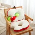 thumbnail image 5 of Lindos juguetes de peluche de manzana y gusano para niños, muñecos de almohada de insectos de dibujos animados de animales Kawaii suaves, regalo de cumpleaños y Navidad1709, 5 of 5