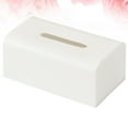 thumbnail image 2 of TUIBELYN Tissue Box Cover for Bathroom Vanity and More (Large, White), 2 of 7