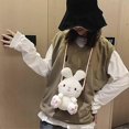 thumbnail image 4 of Bunny Plush Bag Lovely Cartoon Crossbody Bag Fashion Plush Women Shoulder Bag, 4 of 4