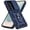 Blue, variant on Kryonix for Samsung Galaxy S25 Ultra 6.9” case,with Slide Camera Protector,Military Grade Heavy Duty Protection Cover,360 Metal Rotating Ring Kickstand Holder,Armor Shockproof Case,Dark Green