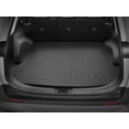thumbnail image 1 of Fits 2019-2024 Toyota RAV4 Weathertech Cargo Area Liner 401246 Direct Fit; Raised Edges; Black; Thermoplastic Elastomer TPE Injection Molded Material; Non-Skid, 1 of 1
