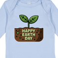 thumbnail image 4 of Inktastic Happy Earth Day 2025 Boys or Girls Long Sleeve Baby Bodysuit, 4 of 5