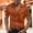 Mens shirts short sleeve-Brown, variant on Shirts for Men Short Sleeve Casual Personality Dancing Party Solid Color Button Lapel Fashion Shirt Red XL