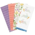 thumbnail image 2 of RITZ 100% Cotton Kitchen Towels, Easter Bunny Spring – Absorbent Dish Towels for Drying & Cleaning – Soft & Durable (Set of 4), 2 of 6