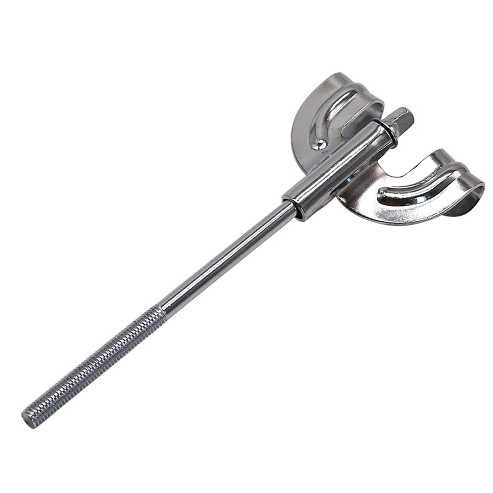 10 Stück Drum Claw Hooks Aus Metall – Schwarz, Für Bass Drum Und Percussion, Robuste Ersatzteile