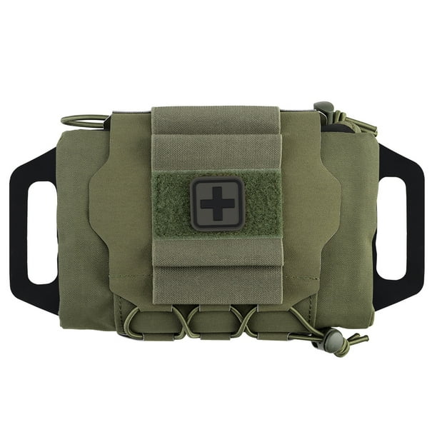 Btafrte Emergencia Con Agarre Botiquín Primeros Auxilios Supervivencia Accesorios (verde)