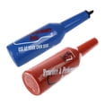 thumbnail image 2 of 2Pcs Flair Bartender Bartending Practice Bar Pub Bottle Wine Cocktail Shaker - Red & Blue, 2 of 10
