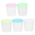 thumbnail image 4 of Uonlytech 12Pcs Tall Betta Cups with Lids Assorted Color Plastic Cup for Fish Farming 8x7.7in, 4 of 8