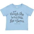 thumbnail image 3 of Inktastic Though She Be but Little Shakespeare Quote Boys or Girls Toddler T-Shirt, 3 of 5