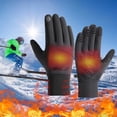 thumbnail image 4 of Clearance Under $5 Boovnll Winter Gloves, Thicken Fleece Liner Cycling Gloves, Touchscreen Windproof Winter Gloves Women Men for Running, Ski, Cycling, Hiking, Driving, Walking, Winter Gloves Men, 4 of 7