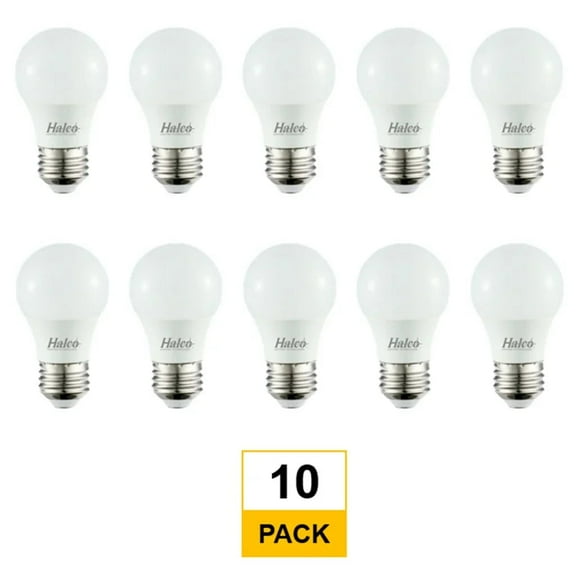 LED A15 Bulb 5.5W 2700K 40W-Equiv 420L (450 Nominal) E26 Base Dimmable (10-Pack)