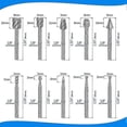 thumbnail image 3 of Juego de 20 brocas de grabado de carburo HSS para fresadora, vástago de 1/8 de pulgada (3 mm), para herramientas rotativas., 3 of 5